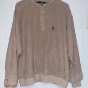 Zero Restriction Golf Outerwear Golf Jacket Mens Golfing Coat Tan Medium TTB 27"